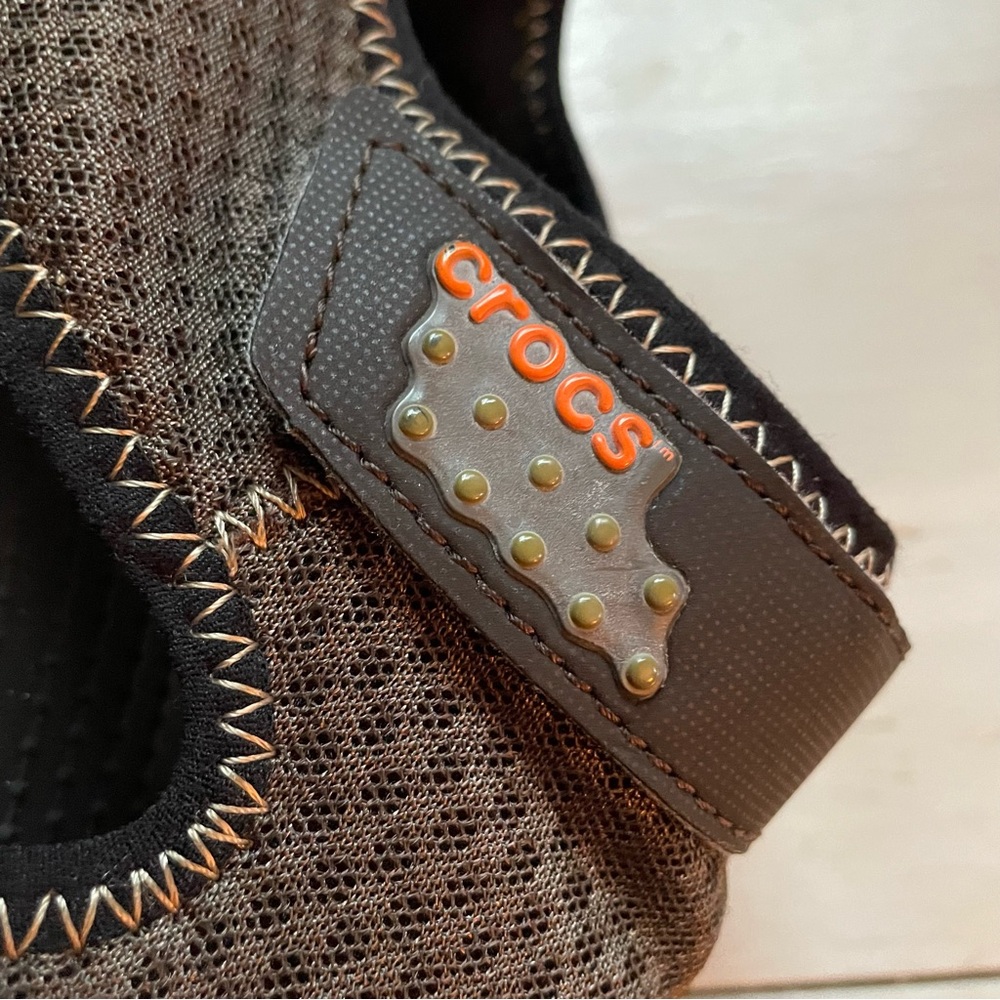 CROCS Brown Men’s Swiftwater Shoes Mesh Flexible Supportive Hiking Active Sz 12 - Picture 4 of 11
